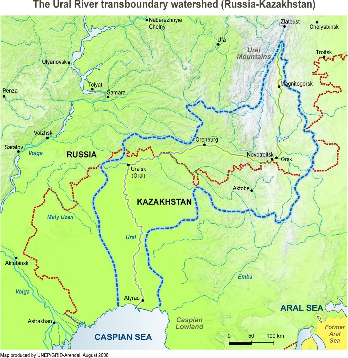Kazakistan Nehri göster 