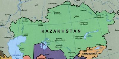 Almatı Kazakistan göster 